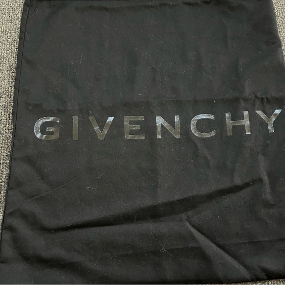 Givenchy Dust Bag 13.5” X 15” Black Logo Purse Handbag Wallet Storage Cover - Picture 3 of 12